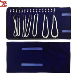 Necklace Organizer Bag High Quality Velvet Jewelry Storage Pouch Travel and Business Trips Necklace Collection Bags Portable 1Pc