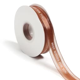 45yards/lot 25mm Polyester Ribbon Printed Best Wishes For You Ribbon For Handmade Design Wedding Invitation Bouquet Gift Packing