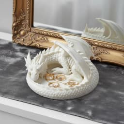 New Creative Gothic 3D Printing Dragon Tray Dark Style Plastic Jewelry Storage Tray Decorative Desktop Organizer Key Holder