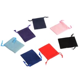 50Pcs 5x7 Velvet Bag Drawstrings Pouches Small Jewelry Gift Display Packing Bags Candy Party Festival Christmas Wedding Activity
