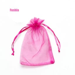 RE Wholesale 11X16 15X20 17X23cm 20x30cm Jewelry Drawable Organza Bags Wedding Decoration Party Packaging Pouches Gift Bags