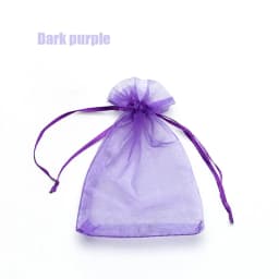RE Wholesale 11X16 15X20 17X23cm 20x30cm Jewelry Drawable Organza Bags Wedding Decoration Party Packaging Pouches Gift Bags