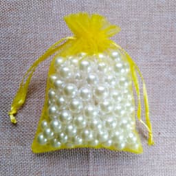 500pcs Organza Bags Wedding Party Decoration Jewelry Packaging 7x9 9x12 10x15 13x18 Cm Household Gift Pouches