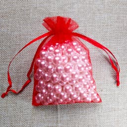 500pcs Organza Bags 5x7 7x9 9x12 10x15 13x18cm Wedding Party Christmas Favor Drawstring Gift Bag Jewelry Packaging Bags Pouch