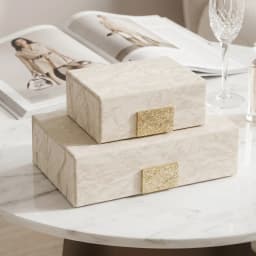 Luxury Jewelry Box Leather Simple Storage Jewelry Boxes Bracelet Necklaces Organizer Box Trinket Packaging Holiday Gift Supplies