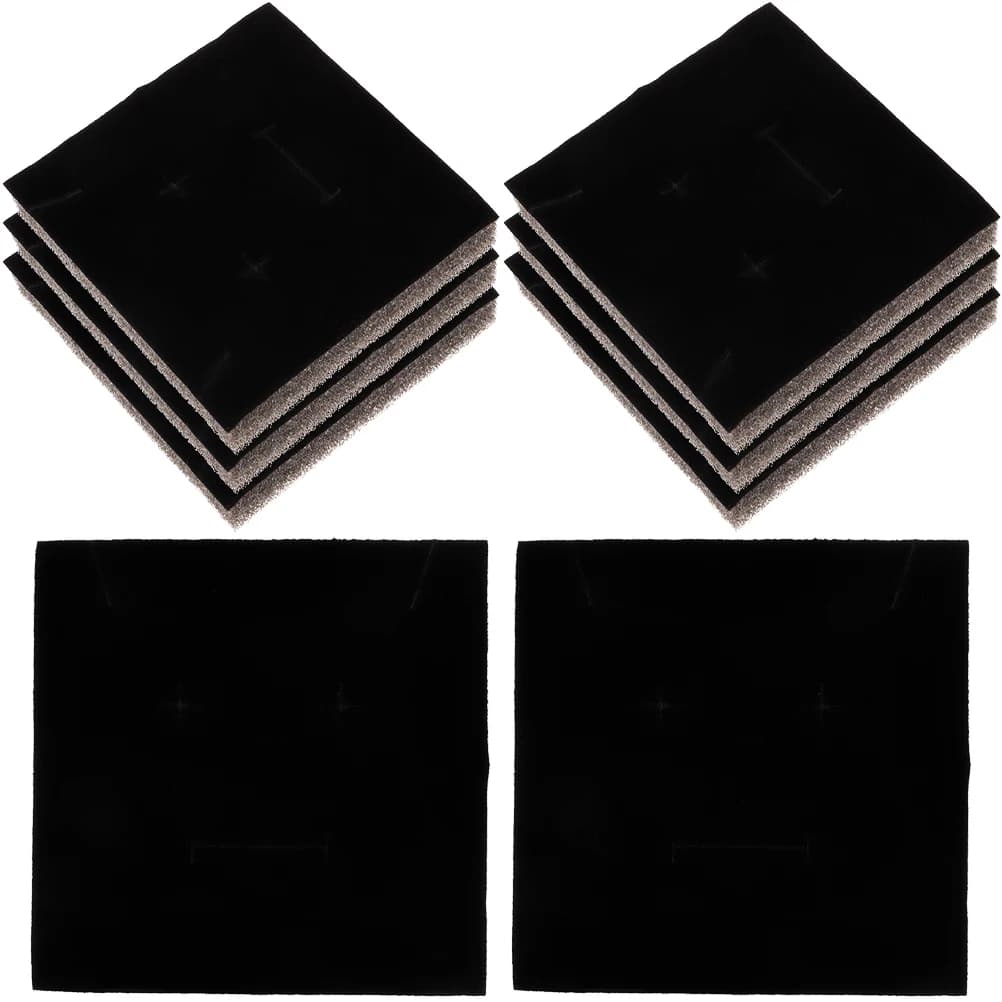 20pcs Jewelry Box Sponge Insert Pad Earrings Ring Display Mat Foam Pad Showcase Tray Inner Liner DIY Sponge Mat Organizer