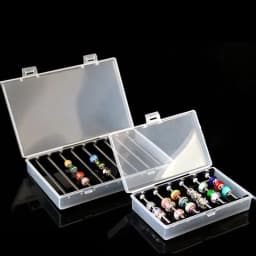 Acrylic Box Charm Beads Bracelet Ring Holder Jewellery Organizer Jewelry Tray Diy Finding Display Stand Storage Case Rack