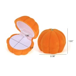 Velvet Jewelry Box Organizer Cute Animal Wedding Ring Box Fruit Storage Case Earring Necklace Display Packaging Gift Accessories