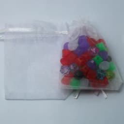 10pcs 10x15/13x18/15x20/17x23cm Drawable Organza Jewelry Packaging Display Pouches Bags For DIY Gift Wedding Party Decoration