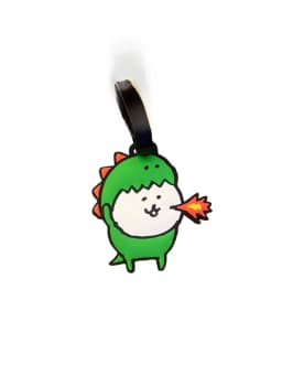 Cute Cartoon Self-deprecating Bear Luggage Tag Travel Bag Check-in Anti-loss Pendant Name Tag Spring 2026 Fashion Accessories