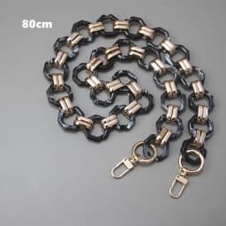 New Fashion Woman Brand Handbag Accessory Chain Detachable Replacement Shoulder Strap Women DIY Shoulder Clutch Resin Chains