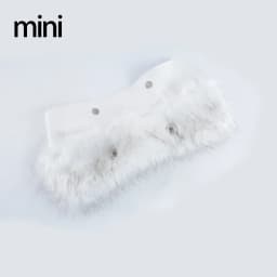 New Women Winter Autumn Faux Fox Fur Furry Trim Trims for O BAG Thermal Plush Decoration Fit for Classic Big Mini Obag