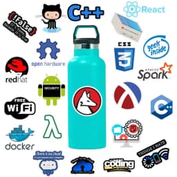 10/30/50PCS Kawaii Programming Sticker Aesthetic PVC Stationery Sketchbook Laptop Diary Scrapbook Supplies
