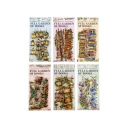 JIANWU Bookish Fragrance Fills Garden Series Vintage Flower Landscape Material Collage PET Sticker Creative Journal Stationery