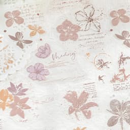 20pcs/1lot Kawaii Stationery Stickers Misty flowers and plants Diary Planner Decorative Mobile Stickers Craft Sticker