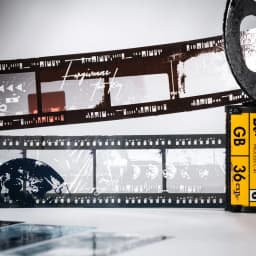 Journal GO 3x200cm Vintage Film Frame PET Tape Stickers for Collage Junk Journal Scrapbooking DIY Landscape Retro Masking Tape