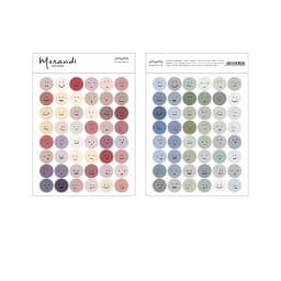 Mohamm Morandi Series Kawaii Cute Sticker Custom Stickers Diary Stationery