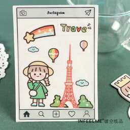 40pcs /1lot Kawaii Stationery Stickers good day series Diary Decorative Mobile Stickers Scrapbooking DIY Craft Stickers