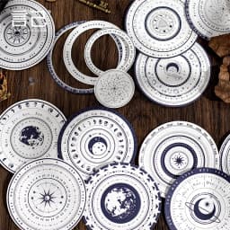 24pcs/1lot Kawaii Stationery Stickers Coffee Meets Bookstore Junk Journaling Decorative Scrapbooking for stickers Scrapbook
