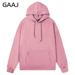 GAAJ Lightweight Hoodie & Sweatshirt 260gsm Soft Casual Pullover 21 Colors Men Women Unisex Comfortable Daily Wear Fit