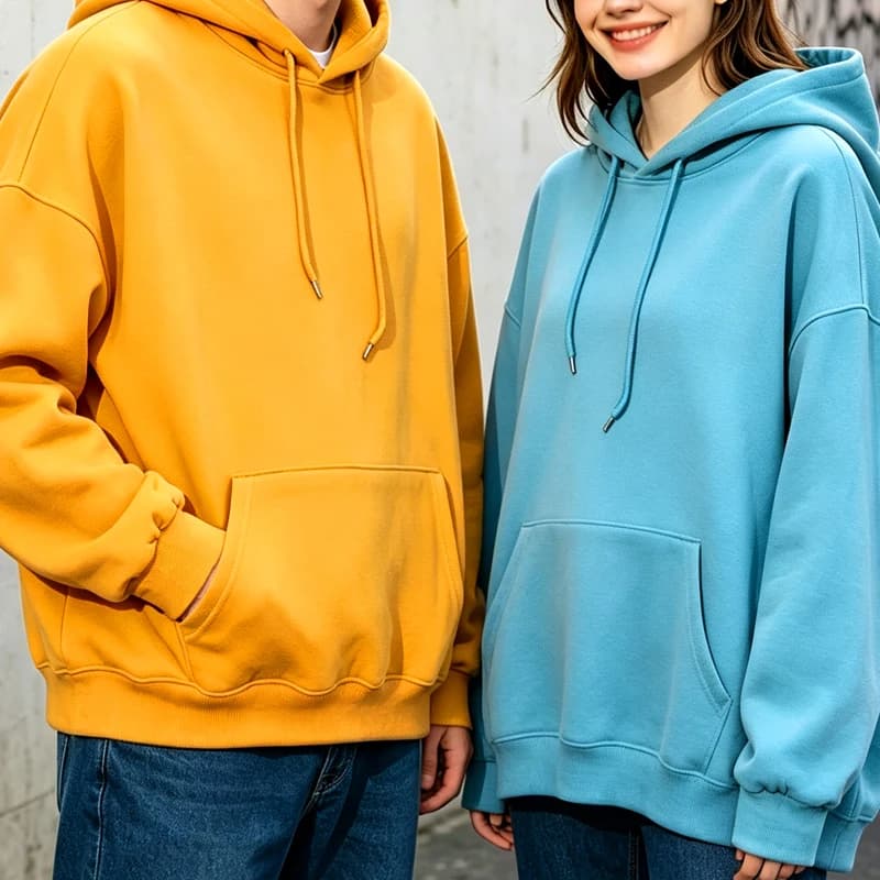 GAAJ Lightweight Hoodie & Sweatshirt 260gsm Soft Casual Pullover 21 Colors Men Women Unisex Comfortable Daily Wear Fit