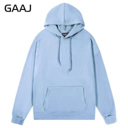 GAAJ Lightweight Hoodie & Sweatshirt 260gsm Soft Casual Pullover 21 Colors Men Women Unisex Comfortable Daily Wear Fit