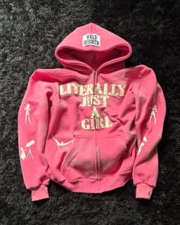 Y2K Hip Hop Hoodie Men Women 3D Print Letter Streetwear Loose Zip Up Cardigan Casual Oversized Pullover Sweatshirt Vintage Trend