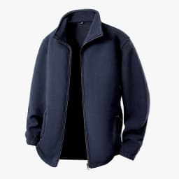 Men's Fleece Autumn and Winter Style Sweatshirts Men Thick Fleece Windproof Stand Up Collar Cardigan Sweatshirts Zipper Jackets