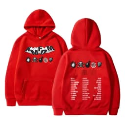 Rock Band Kmfdm Tour 97 Graphic Hoodie Men Women's Vintage Gothic Punk Pullover Hoodies Unsiex Casual Fleece Cotton Sweatshirt