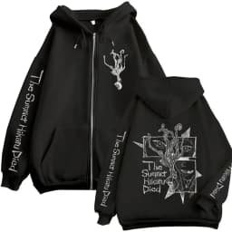 Animation Summer Light Death Yoshiki Light Zipper Hoodie Men and Women Fashion Zipper Hoodie Long Sleeve Hoodie Jacket Coat