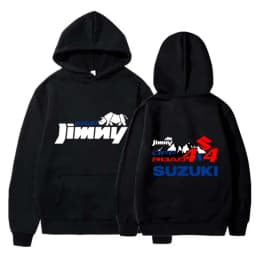 Suzuki Jimny Logo Motorcycle Racing Team Racing Men's Hoodie 2026 New Fashion Women's Sportswear Spring and Autumn Sports Hoodie