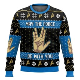 Captain Picard Star Trek Christmas Sweater Couple 2026 New Fashion Men's Hoodie Cartoon Anime Women's Hoodie Sportswear