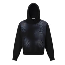 PFNW High Street Leopard Print Hooded Sweatshirt Men's Fashionable Long Sleeve Pocket Pullover Hoodie 2026 New Tide 28L3412
