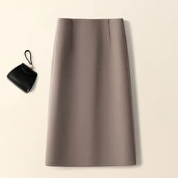 Autumn Winter Female Korean Solid A-line Wool Skirts Girls Classic Fashion High Waist Skirts Women Retro Thin Mid-Long Dress