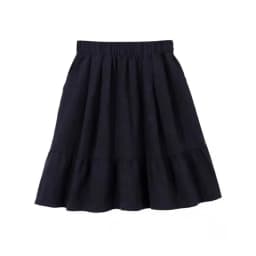 Summer Girls Chic Baggy A-line Skirts Female Korean Designer High Waist Skirts Women Fashion Classic Solid Mid-Long Dress