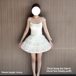 Lolita Skirt Petticoat Ultra Violent Boneless Net Petticoat Duck Butt Dog Short Flying Heaven Lolita Skirt Support 35cm Women...