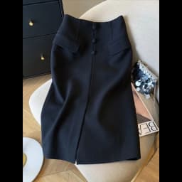 High Waist Korean Style Suit Skirt Women's Autumn High Fashion Beautiful Hip Covering Slimming Personality Versatile Skirt