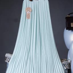 2021 High Quality Women Summer Skirt High Waist Vintage Women Pleated Skirt Saias Femme Boho White Long Chiffon Skirt Streetwear