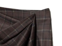 European and American style 2026 spring new women's clothing style simple and slim fit mid waist pleated plaid skirt