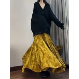 Skirts Women Mid Length Skirt A Line Slim Fit Pleated High Waist Sexy Elegant Splice Y2k Streetwear Work Regular 2026 Spring