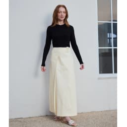 AP SS26 Women Elegant Buckle Skirt Fashion