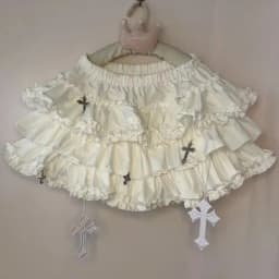 Sweet Lolita Ballet Cake Skirt Women Summer Japanese Y2k Cute Mesh Lace Ruffle Party Skirt Girls Kawaii Fashon Mini Skirts New