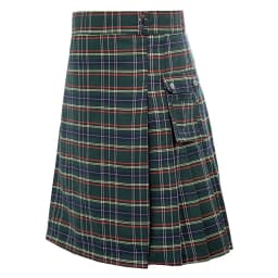 Mens Scottish Plaid Skirts Traditional Highland Tartan Practical Kilt Vintage Pleated Skirt Cosplay Carnival Fancy Party Dress