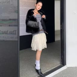 Women's Korean Style Lace Tulle Skirt Fairycore Sweet Elegant Ruffle Skirts Vintage Streetwear Irregular Layered Skirts