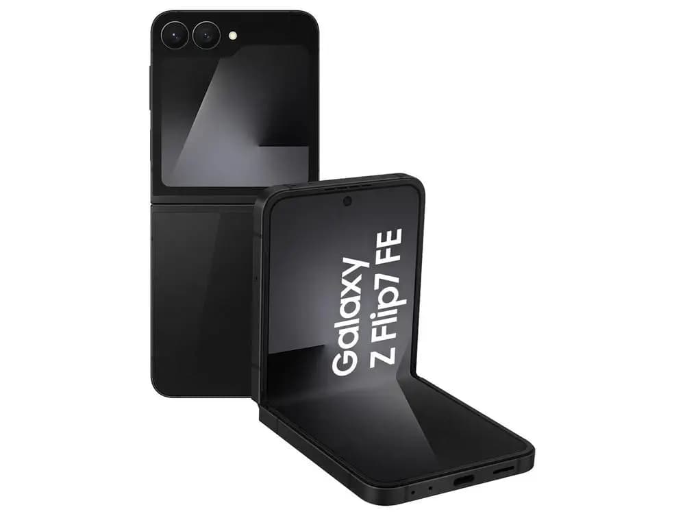 Samsung Galaxy Z Flip7 Fe 128Gb Black 5g 8Gb Ram 6.7" Screen Camera Smartphone Dual + Selfie 10Mp