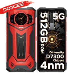 Doogee S200 Plus 5g Ai Rugged Phone 32Gb (12+20) 512Gb Dimensity 7300 Gaming Mobile Phone 1.32'' Rear Display Main Screen