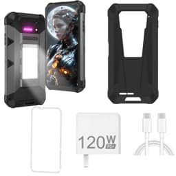 8849 Hike Unihertz Rugged Smartphone 23800mAh 1200Lumens Flashlight 24GB+512GB Expandable 2TB Android14 Two SIM 6.78'' 120Hz