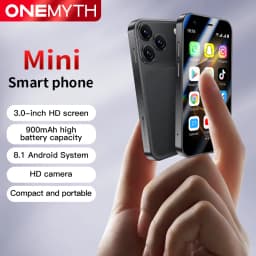 ONEMYTH A17 Mini Android 8.1 SmartPhone 3.0'' 2GB RAM 16GB ROM Dual SIM Standby Play Store 3G Small Mobile Phone
