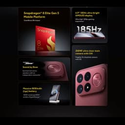 POCO F9 Ultra Smartphone 185Hz Snapdragon® 8 Elite Gen 5 8050mAh Battery 200MP Camera