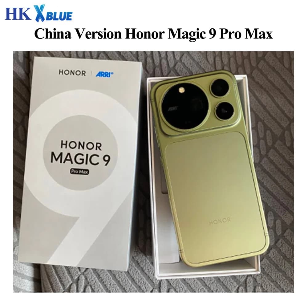 Honor Magic 9 Pro Max 200MP OIS Magic OS 11,OLED 6.8 Inch 8800mAh 100W Supercharge 80W Wireless Snapdragon 8 Super Elite Gen 6